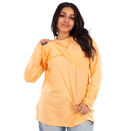 Full Sleeves Long Basic Nursing Top