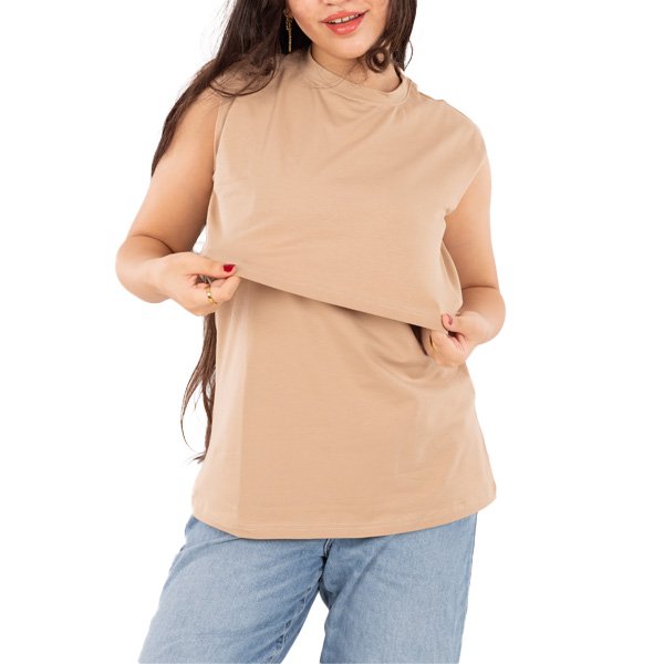 Sleeveless Basic Nursing Undershirt
