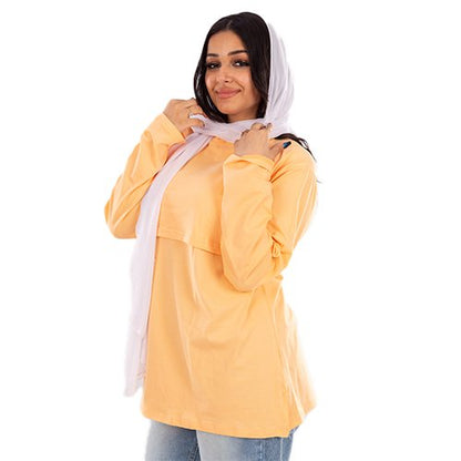 Full Sleeves Long Basic Nursing Top