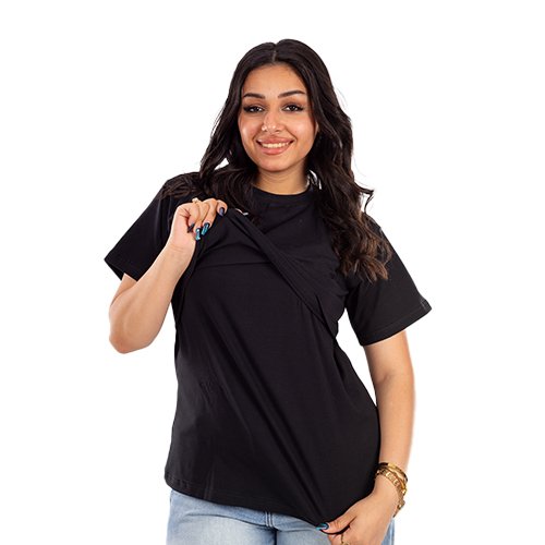 Half Sleeves Basic Nursing Undershirt