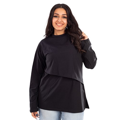 Full Sleeves New Cut Nursing Top