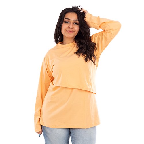 Full Sleeves New Cut Nursing Top