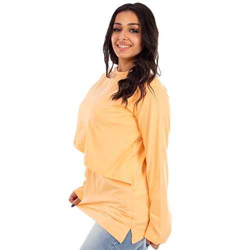 Full Sleeves New Cut Nursing Top