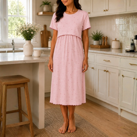 Heart Drops Nursing Nightshirt
