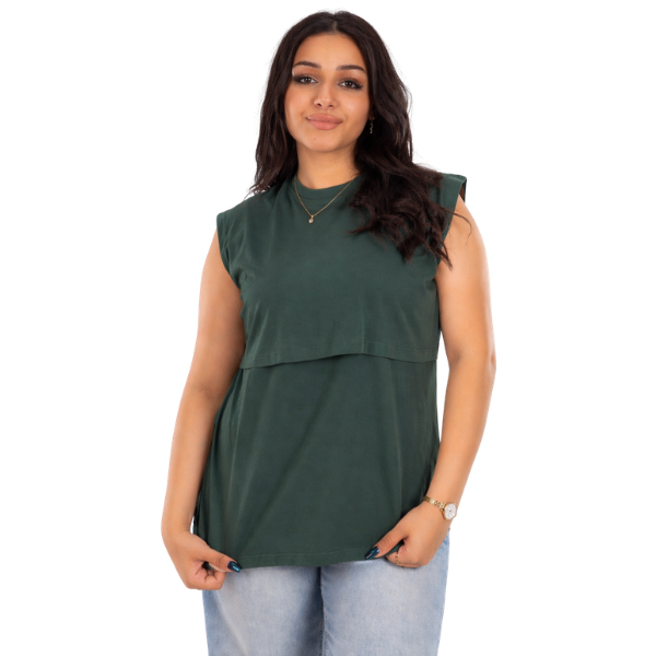 Sleeveless Basic Nursing Undershirt