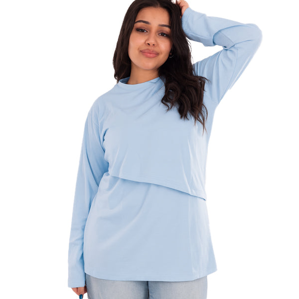 Full Sleeves New Cut Nursing Top