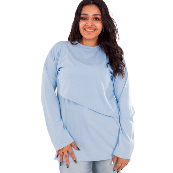 Full Sleeves New Cut Nursing Top