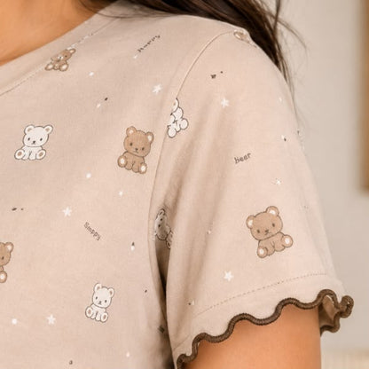Teddy Bear Nursing Nightshirt